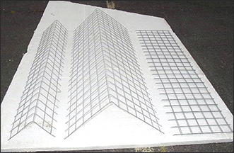 wire mesh for panel
